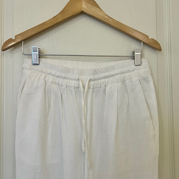 Linen white pants Vero Moda - Picture 5 of 5